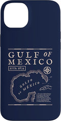 Gulf of Mexico 1672 Historic Map Case for iPhone 14 Plus