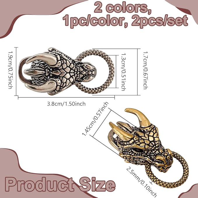 NBEADS Brass Paracord Beads, Spacer Beads for Jewelry EDC Survival Gear Parachute String