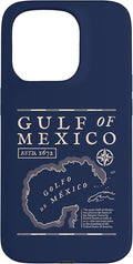 Gulf of Mexico 1672 Historic Map Case for iPhone 15 Pro
