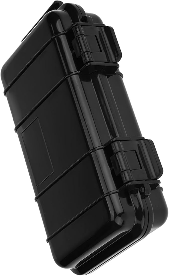 Outdoor Shockproof Waterproof Containers Storage Box, Small Hard Outdoor Camera Carrying Case, ABS Portable Travel Shockproof Pressure-Proof Sealed Box with Shock-Absorbing Pad Inside