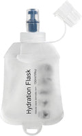 150ml Soft Flask Soft Water Bottle for Running, Hiking, Travelling, Cycling and Climbing, TPU Material, BPF-Free - White