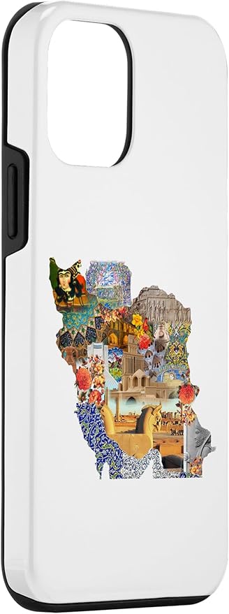 Map of Persian empire, Iran Map Case for iPhone 12 mini