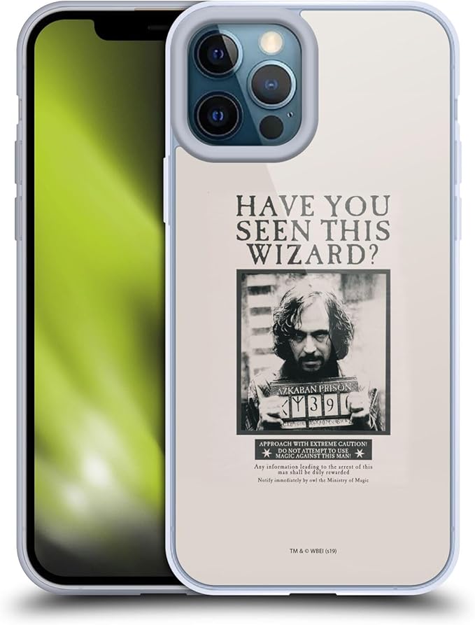 Head Case Designs Officially Licensed Harry Potter Sirius Black Poster Prisoner of Azkaban II Gel Case [Military Grade Protection] Compatible with Apple iPhone 12 Pro Max and Compatible with MagSafe