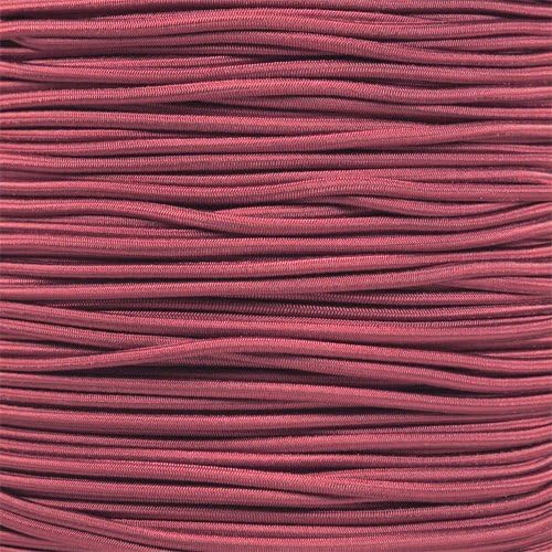 Paracord Planet 1/8-Inch Shock Cord for Replacements, Repairs, and Outdoors – Burgundy (10 ft)