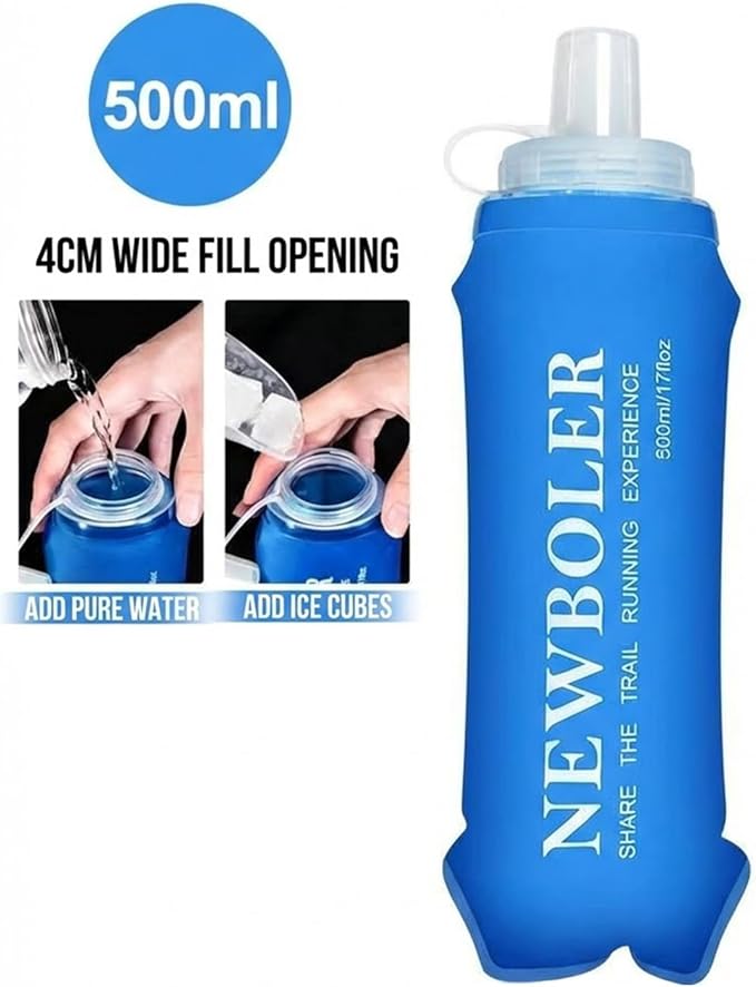 Hydration Bladder, 1.5L2L3L Water Bladder for Hiking Backpack Leak Proof Water Reservoir Storage Bag, BPA-Free Water Pouch Hydration Pack for Camping Cycling Running, Blue
