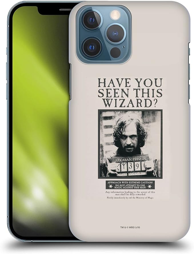 Head Case Designs Officially Licensed Harry Potter Sirius Black Poster Prisoner of Azkaban II Hard Back Case Compatible with Apple iPhone 13 Pro Max