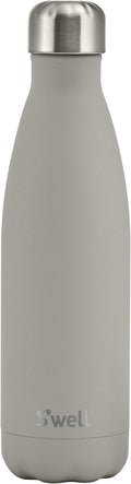 S'well Stainless Steel Water Bottle, 17oz, Lunar Grey, Triple Layered Vacuum Insulated Containers Keeps Drinks Cold for 36 Hours and Hot for 18, BPA Free, Perfect for On the Go