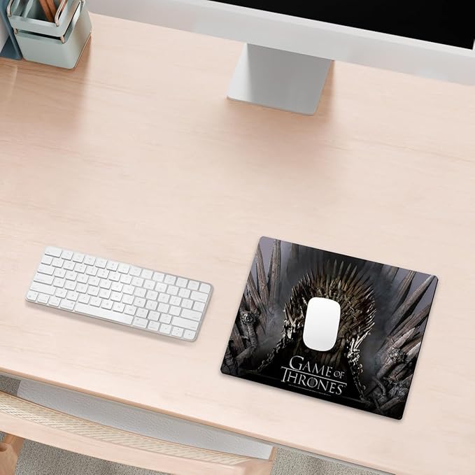 Head Case Designs Officially Licensed HBO Game of Thrones Iron Throne Graphic Art 9.84 x 11.81 x 0.12 inches (250 x 300 mm) - S Gaming Office Desk PC Keyboard Mouse Mat Pad