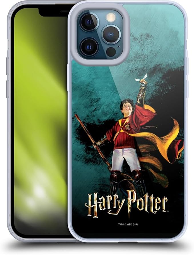 Head Case Designs Officially Licensed Harry Potter Quidditch 3 Prisoner of Azkaban II Gel Case [Military Grade Protection] Compatible with Apple iPhone 12 Pro Max and Compatible with MagSafe