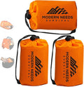 MODERN NEEDS Emergency Sleeping Bag Survival – Thermal Blanket & Bivy Sack | Emergency Bivy & Survival Blanket | Outdoor Sleeping Bag & Hiking Sleeping Bag | Sleeping Bags for Adults