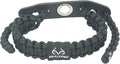 Realtree® Paracord Archery Bow Wrist Sling - 100% Full Grain Leather 550 Paracord
