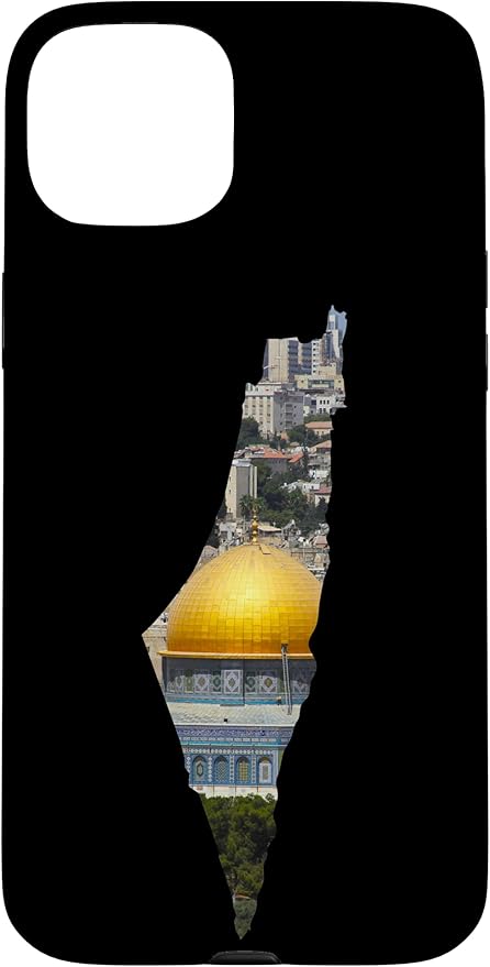 Palestinian Map Al Aqsa Jerusalem in Palestine Case for iPhone 15 Plus