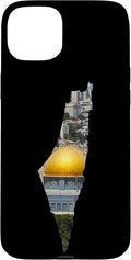 Palestinian Map Al Aqsa Jerusalem in Palestine Case for iPhone 15 Plus