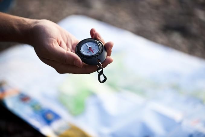 Coghlan’s Outdoor Compasses for Hiking, Camping, Survival & Orienteering – Map, Lensatic, Liquid-Filled, Wrist, Carabiner & Pocket Navigation Tools