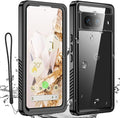 AICase for Google Pixel 8 Case Waterproof Clear Built-in Screen Protector Snowproof,Dustproof,Shockproof,IP68 Certified [Real 360] Full Body Protection Fully Sealed Underwater for Google Pixel 8