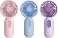 VanSmaGo Portable Handheld Mini Fan, USB Rechargeable Personal Fan, Battery Operated Mini Neck Fan, 3 Speeds, Perfect for Travel/Camping/Outdoor/Home/Office