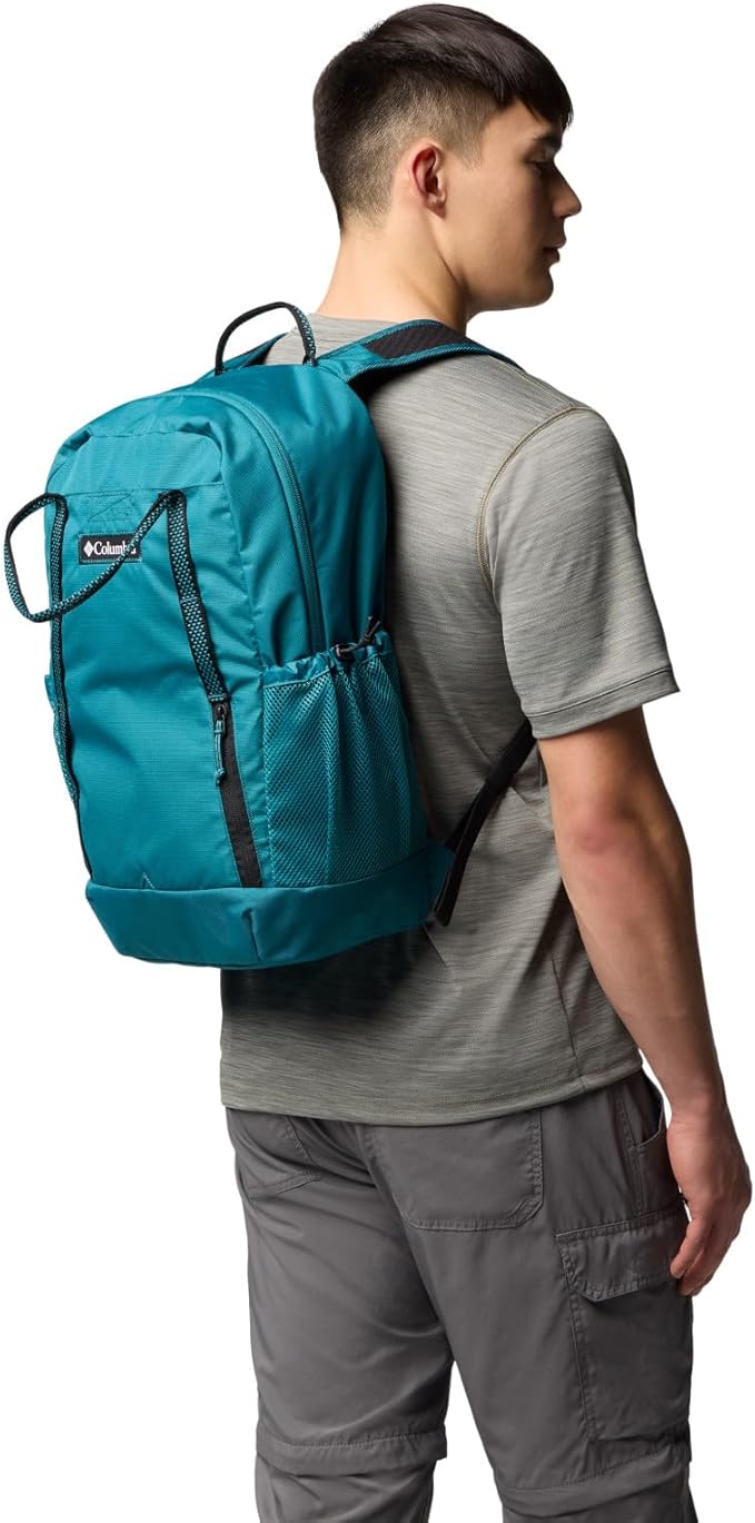 Columbia Unisex Echo Mountain 25L Backpack, River Blue/Black, One Size