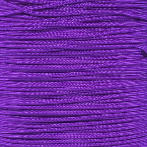 Paracord Planet 275lb Paracord – 3/32 Inch (2.38 mm) Nylon Crafting Cord with 5 Strand Inner Core – Acid Purple (100 ft)