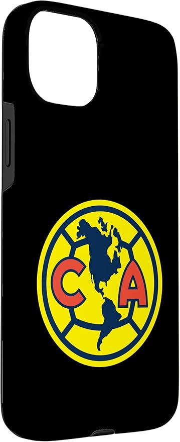 Club America Classic Crest Circle with Americas Map Case for iPhone 15 Plus