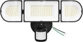 150W Motion Sensor Lights Outdoor for Outside, 15000LM LED Flood Lights Outdoor Wired Dusk to Dawn, Exterior Security Floodlight Fixture Waterproof IP65, Outdoor Lighting for House, Garage