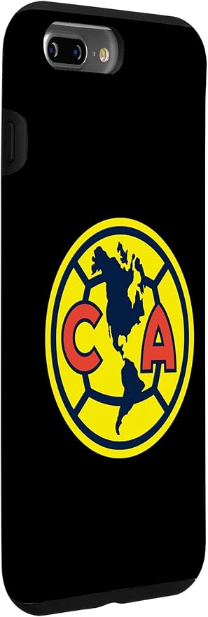 Club America Classic Crest Circle with Americas Map Case for iPhone 7 Plus/8 Plus