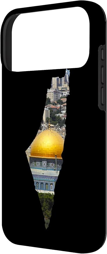Palestinian Map Al Aqsa Jerusalem in Palestine Case for iPhone 17 Pro Max