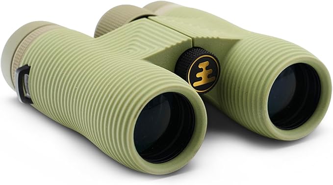 Nocs Provisions Field Issue Compact 10x32 Waterproof Binoculars, Shockproof, Fogproof, 10X Magnification, Bak4 Prism, Multi-Coated Lenses for Adults & Kids, Bird Watching, Hunting & Wildlife Viewing
