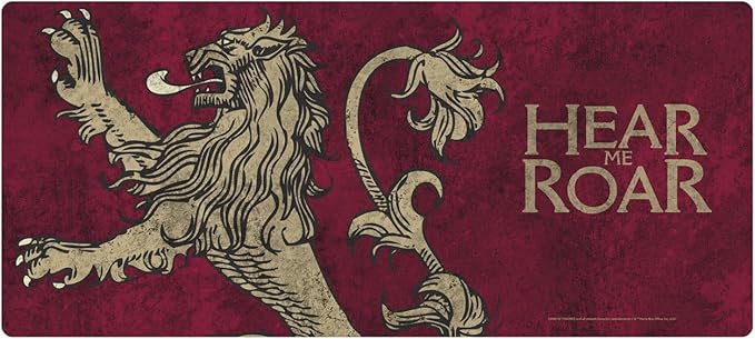 Head Case Designs Officially Licensed HBO Game of Thrones House Lannister Graphic Art 37.4 x 15.75 x 0.16 inches (900 x 400 mm) - XL Gaming Office Desk PC Keyboard Mouse Mat Pad