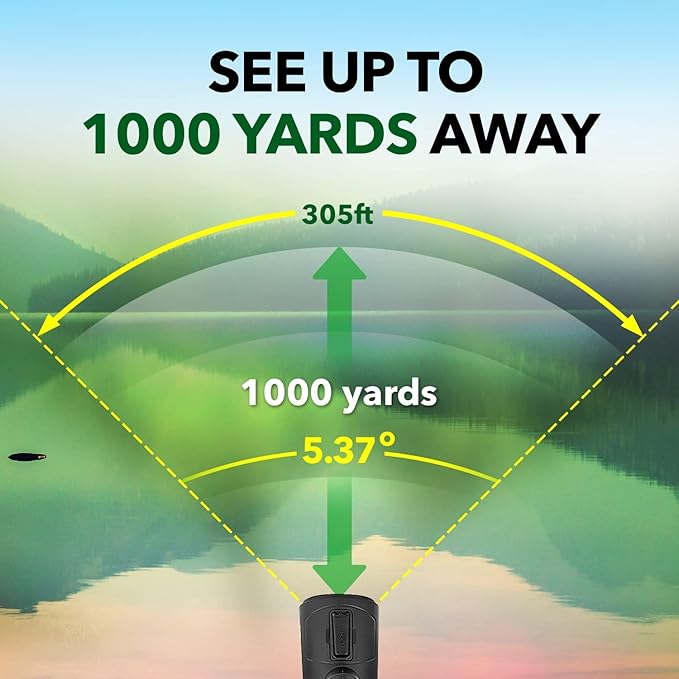 STARSCOPE Monocular G3 - Long-Range 10x42 High Powered Monocular | Small Monoculars for Bird Watching, Hunting, Sports, and More | Monoculars for Adults with BAK4 Prism