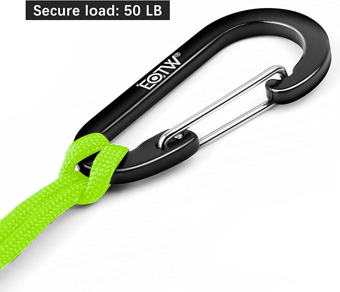 EOTW Paracord Keychain for Men Women Paracord Carabiner Backpack Keychain with Aluminum Clip for Camping Hiking Outdoor Gear