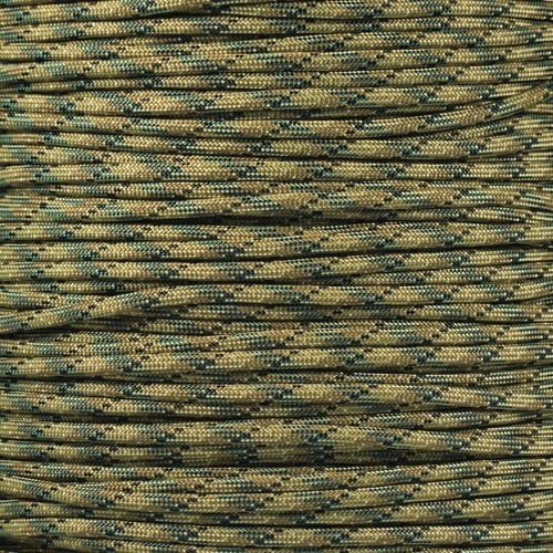 Paracord Planet 550 Paracord – Camo Colors – Ideal for Fishing Lines, Snares, Bracelets, Emergency and Survival Situations – Multiple Colors and Lengths Available