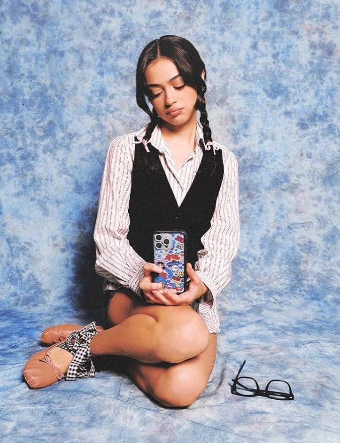 Wildflower Cases - Compatible with iPhone 13 Pro | Protective Black Bumper, 6.5ft Drop Test Certified, Women Owned Small Business | Blue, Cartoon, Red, Stickers, Stars | Collab - Nailea