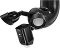 Eave Mount for Ring Floodlight Cam Wired Pro & (2nd Gen) / Plus, Ring Smart Lighting Floodlight Wired, Blink Wired Floodlight Camera, Wyze Flood Light Cameras V2/ Pro, and Roku Flood Light Cam - Black