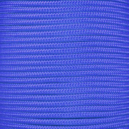 Paracord Planet 325 Paracord – 3 mm Type II Nylon Parachute Cord with 3 Inner Strands (Royal Blue, 50 ft)