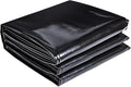 ToLanbbt Pond Liner 10 FT x 15 FT HDPE Pond Liners, 20 Mil UV Resistant Preformed Pond Liner Easy Cutting, Pond Liner for Natural Looking Ponds, Waterfall, Koi Pondsand Water Garden (Black)