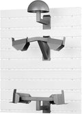 Savior Equipment Wall Rack System H.A.B Attachment Tactical Gear Wall Mount Organizer, Military Helmet Vest Belt Display Rack Plate Carrier Hanger, Heavy-Duty Steel Construction Hold Up to 80 lbs