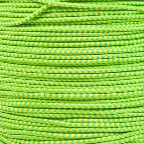 Paracord Planet 50 X PAR-18SC-DYGLW- 1/8 Shock Cord, 50', Dayglow