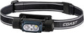 Coast WPH30R 1500 Lumen Waterproof Ultra Bright IP68 USB Rechargeable-Dual Power Headlamp, 5 Modes with Spot and Flood Beams, Blue/Black
