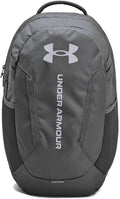 Under Armour Unisex-Adult Hustle 6.0 Backpack, (025) Castlerock / / Steel, One Size Fits Most