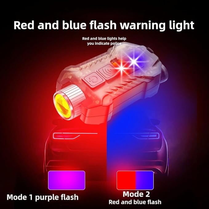 Headlamp 3 Packs,230° Wide Beam Super Bright Head Lights,Detachable Mini flashligh,Type-C USB Charging,9 Light Modes,Lightweight for Rock Climbing, Running, Repairing, Fishing, Cycling (2, Pink)
