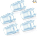 Enhon 5 Packs Bite Valve Replacement Sheath for Water Bladder, Compatible with Osprey Packs Hydraulics Reservoirs, Hydration Pack Bite Valve Silicone Nozzle Mouthpiece Replacement