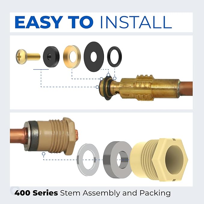 Wall Hydrant Repair Kit Faucet Repair Kit 500 400 300 Series Part Accessories Pressure Vacuum Breaker Outdoor Faucet Wall Hydrants Replacement