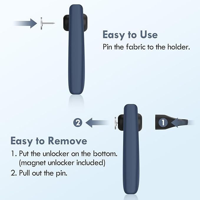 Airtag Holder for Kids Hidden 4 Pack Upgraded GPS Tracker Case, Anti-Removal Airtag Silicone Case with Safety Pins, Avoid Airtag Loss, Suitable for Children, Elderly, Pets, Backpack, Luggage