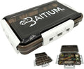 Baitium XTRAseal Waterproof Fishing Tackle Box Organizer, Tackle Boxes With Dividers, Tacklebox for Fishing, 3600 3700 Tackle Tray, Fishing Gear