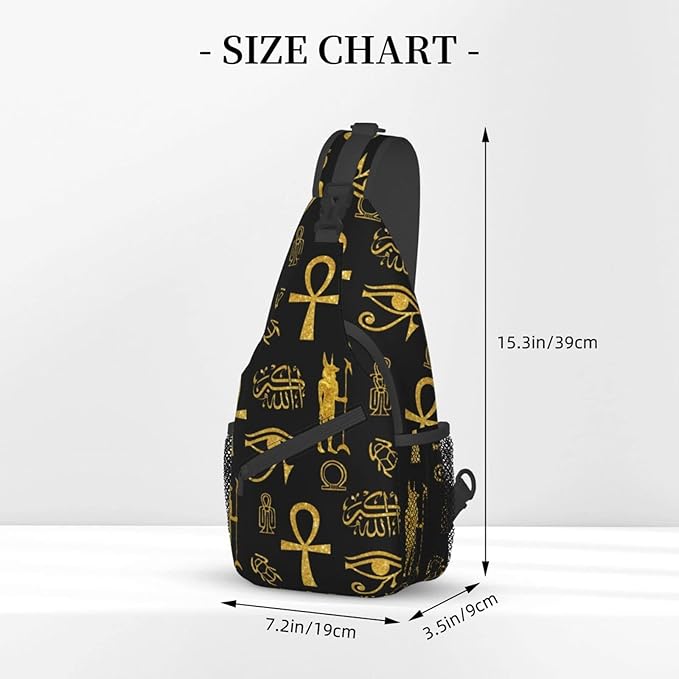 Sling Backpack For Men Hiking Daypack Crossbody Shoulder Bag Travel Chest Pack | Hiking, Travel