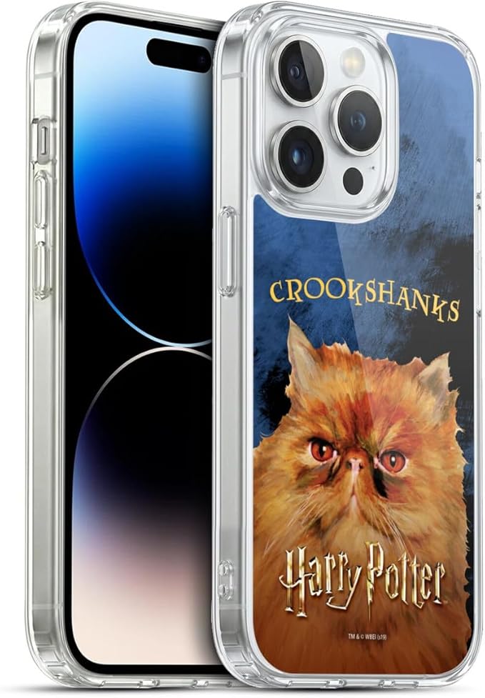 Head Case Designs Officially Licensed Harry Potter Crookshanks Prisoner of Azkaban II Gel Case [Military Grade Protection] Compatible with Apple iPhone 13 Pro and Compatible with MagSafe
