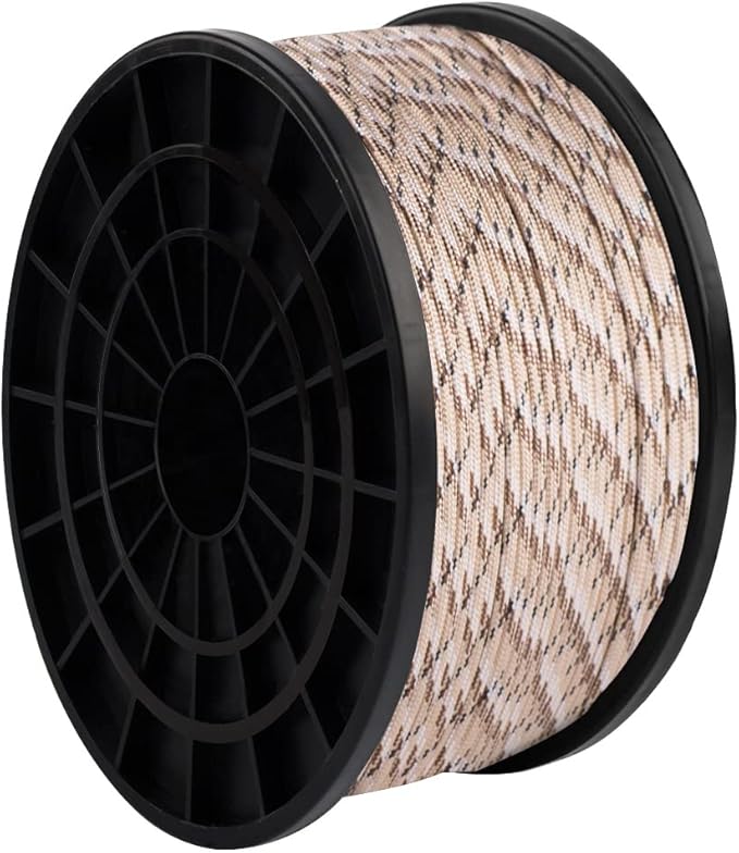 HERCULES Type III Paracord 550 Paracord Rope Parachute Cord, 250' Camo for Survival Rope, Survival Cord