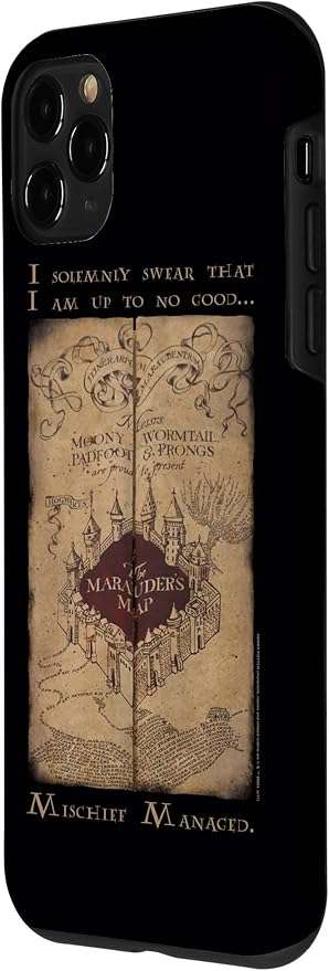 iPhone 11 Pro Harry Potter Marauder's Map Words Case