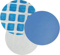 All-in-One Repair Kit for Above-Ground Pools | Fast, Underwater-Capable Peel-and-Stick OR Adhesive Glue-Down Vinyl Patches & for Easy Set and Frame Pools 4 Inch Peel and Stick