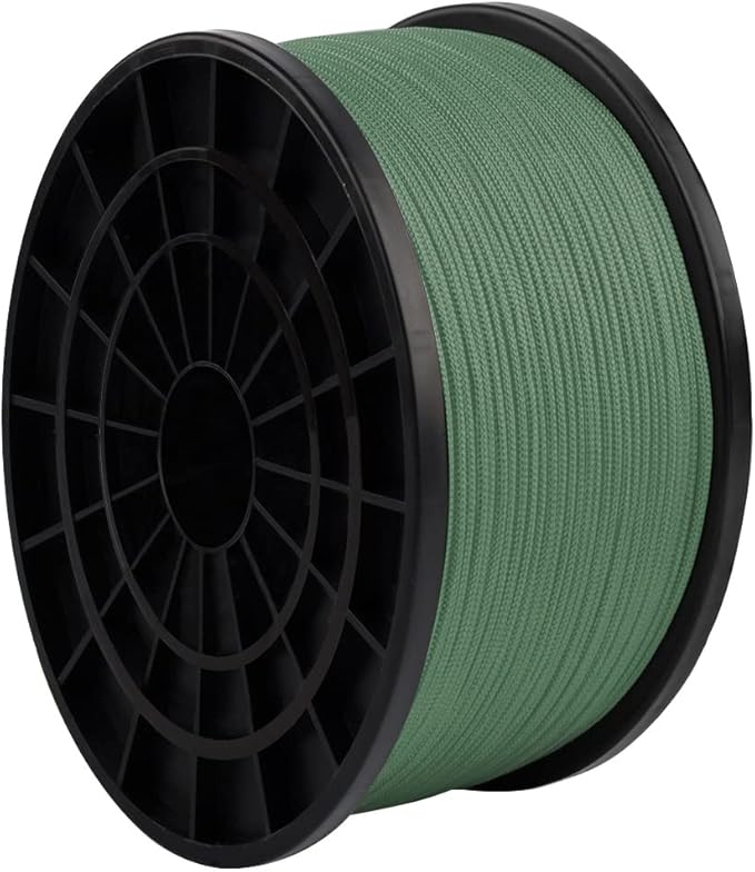 HERCULES Type III Paracord 550 Paracord Rope Parachute Cord, 250' Olive Green for Survival Rope, Survival Cord